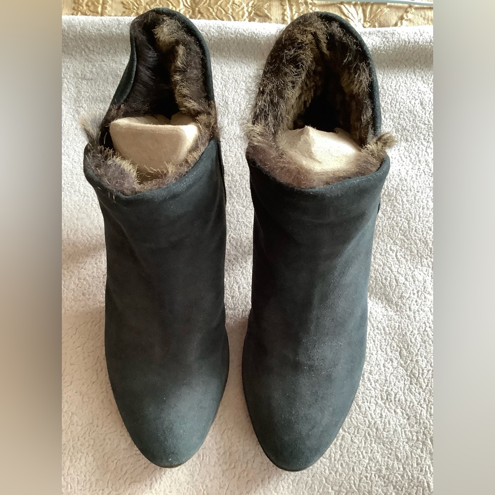 Celine Fur Lined Ladies Bootie - Picture 6 of 16